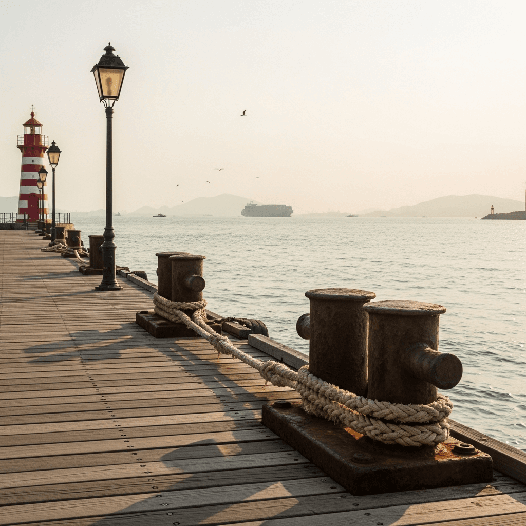 Sentinels of the Sulphur Channel: The Distant Beacons Guiding Kowloon's Mariners