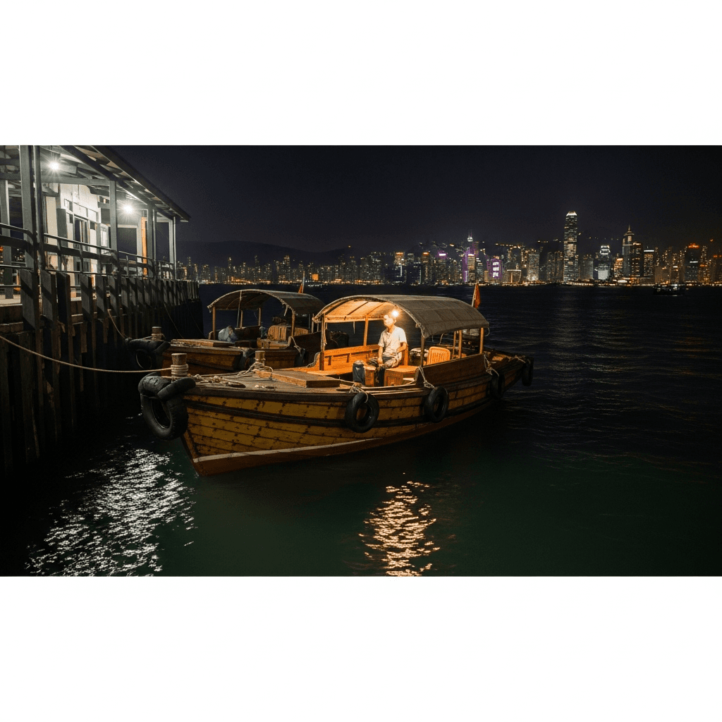 The Midnight Symphony of the Walla-Wallas: Kowloon's Nocturnal Water Taxis