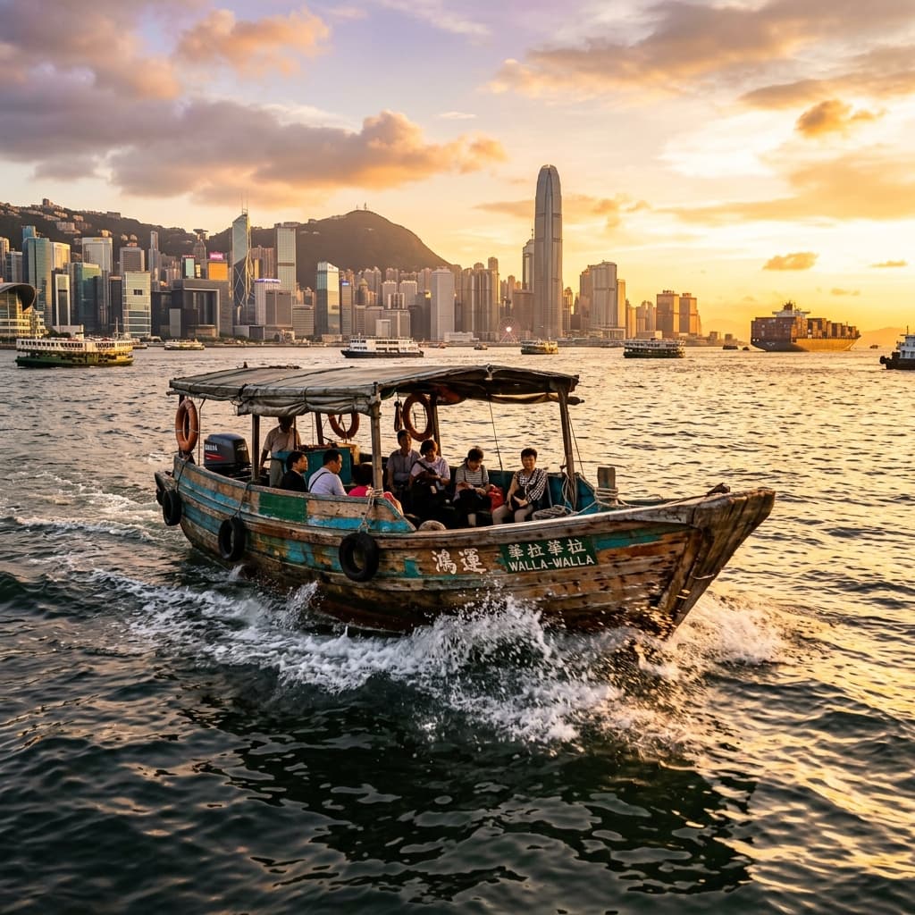 Riding the Walla-Walla: Hong Kong's Last Water Taxis