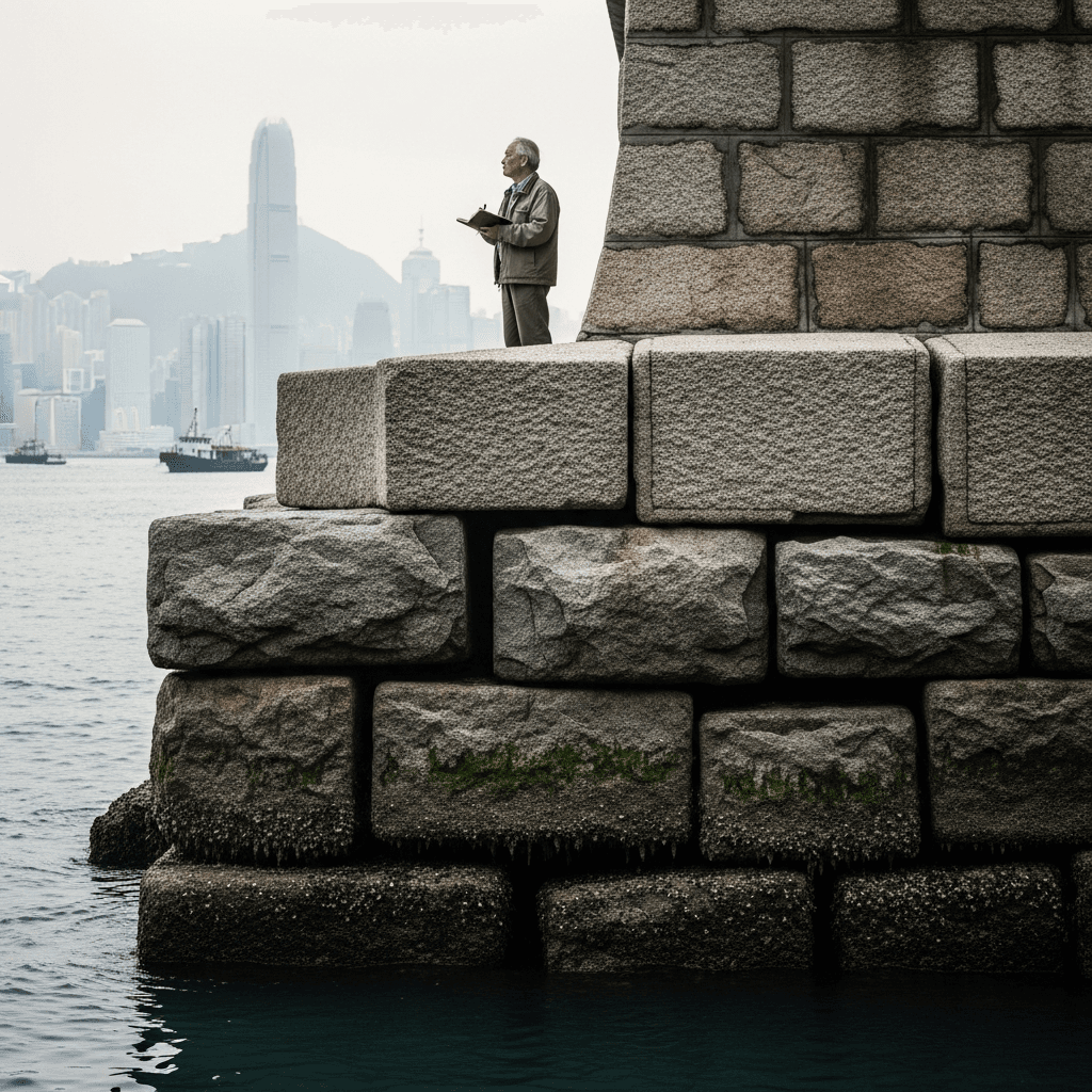 Echoes of the Stonecutters: The Granite Foundations of Kowloon's Sea Wall